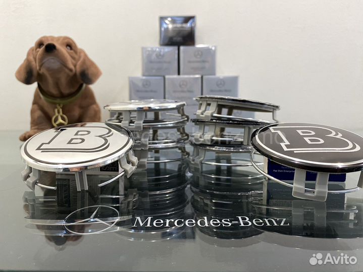 Колпачки ступицы Brabus Mercedes Benz