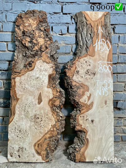 Слэб / Слэб дерева / Стол река