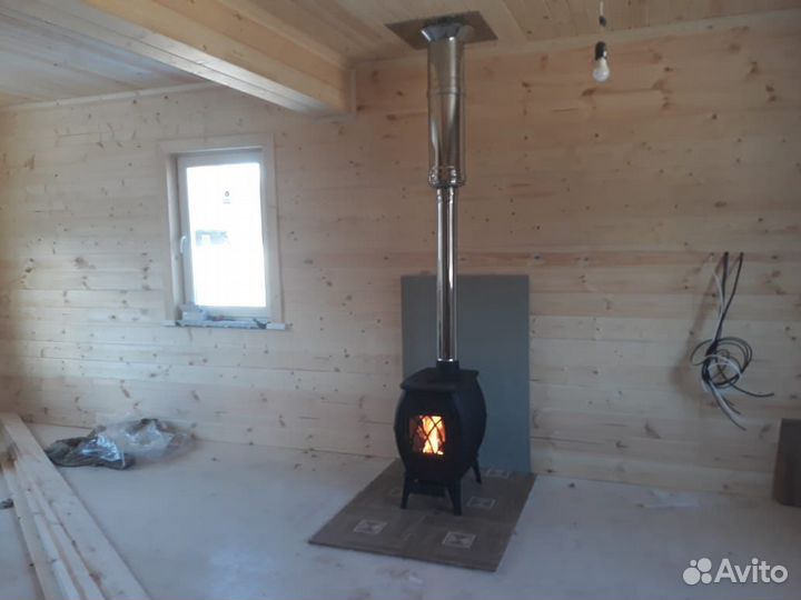 Каминная печь Бахта антрацит 2020