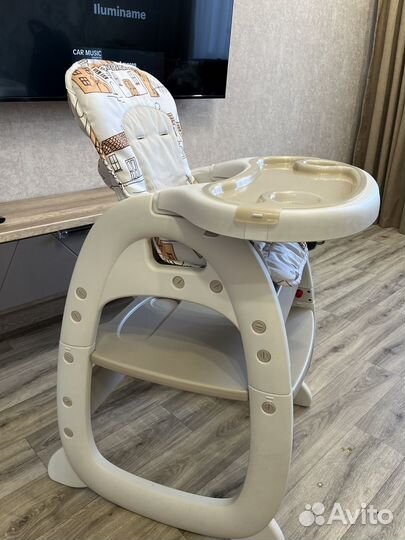 Стул для кормления 2 в 1 babyton city