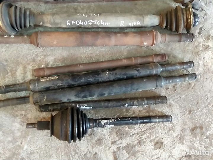 Привод дсг7 (скалка) левый,правый