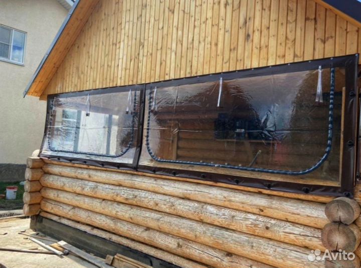 Мягкие окна для беседок / бесплатный замер