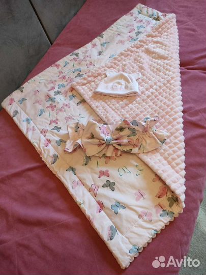 Конверт на выписку /одеяло, двухсторонний