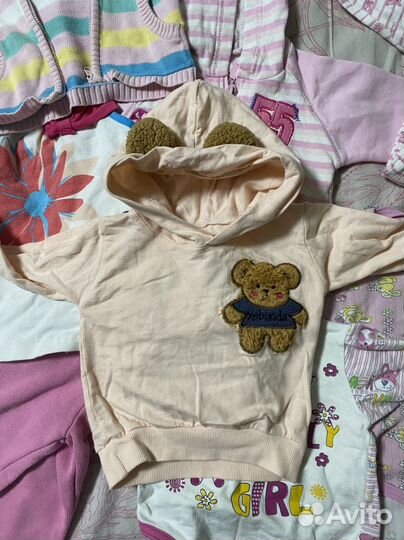 Вещи пакетом на девочку 6-9 месяцев