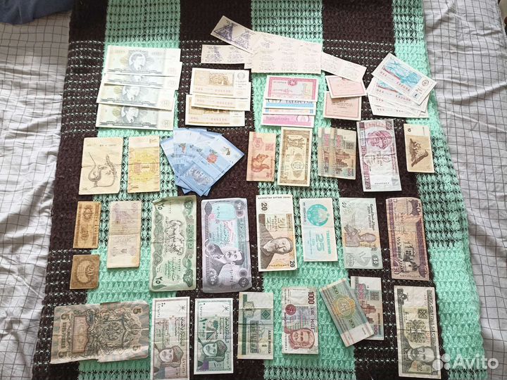Советские, российские иностранные бумажные деньги