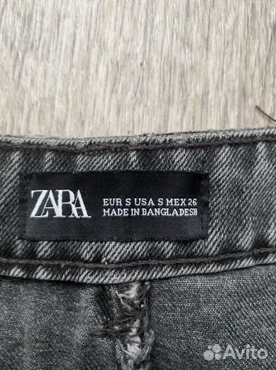 Джинсовая юбка zara