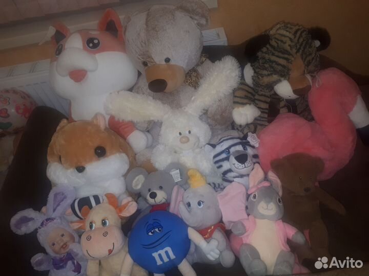 Мягкие игрушки в идеальном состоянии