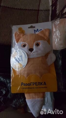 Грелка с вишневыми косточками