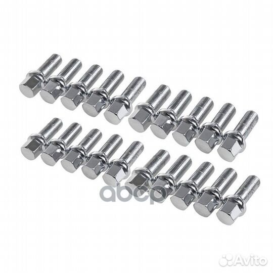 Болт колесный 14x1.50x33 С17 сфера ganz BB100