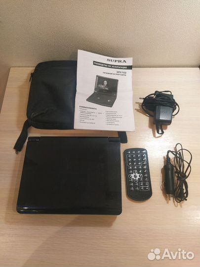 Портативный dvd плеер supra