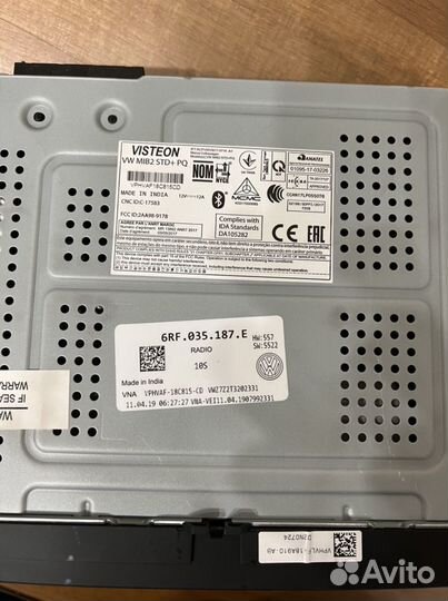 Оригинальная магнитола 340G visteon