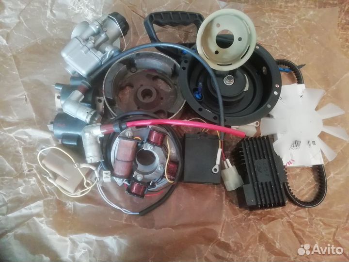 Полный комплект запуска снегохода Рысь