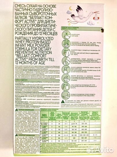 Смесь Комфорт Беллакт