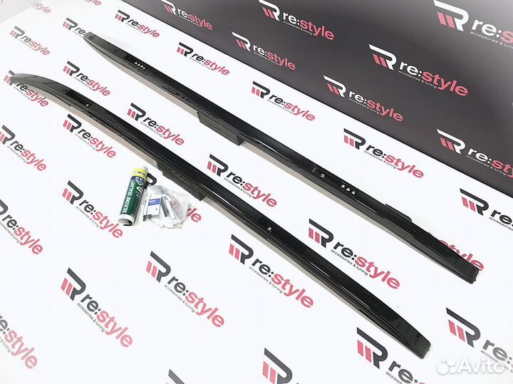 Рейлинги Toyota RAV4 (XA50) с18г Черные