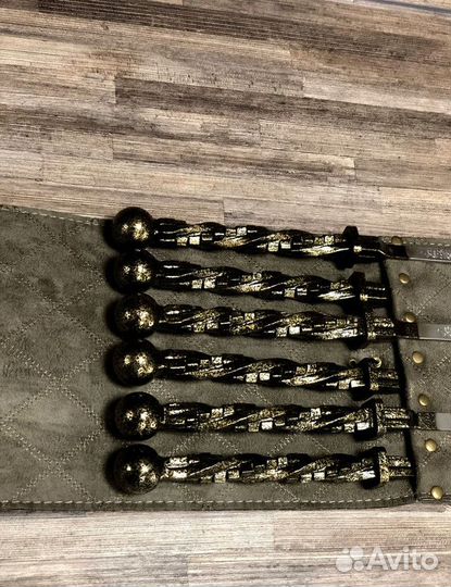 Шампура ручной работы (подарочный набор)