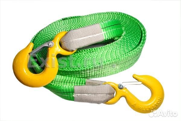 Трос 13,5т 6м 60мм (крюк-крюк) ат57612 новое
