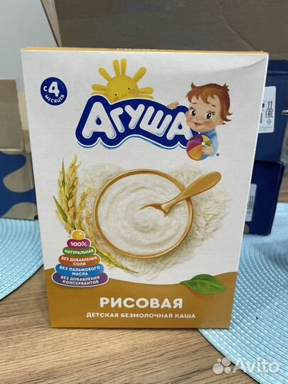 Смесь и каша агуша