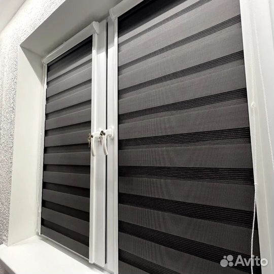 Рулонные шторы день ночь Ушаково