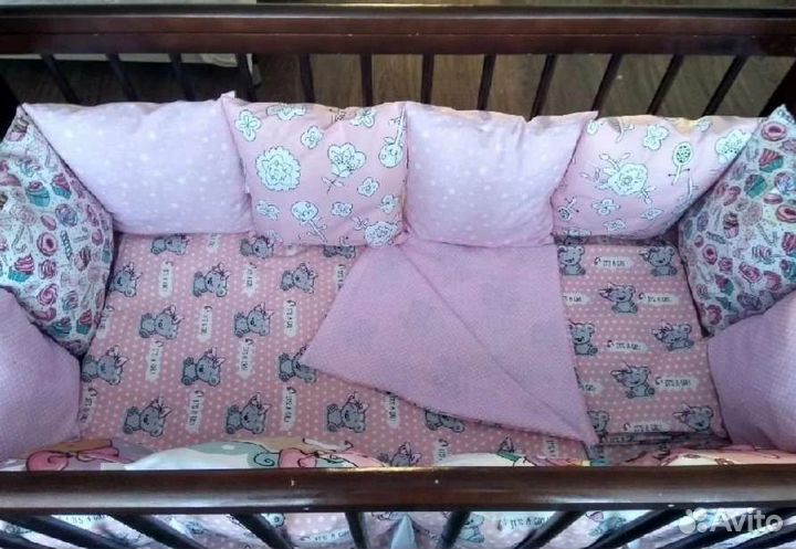Бортики в кроватку