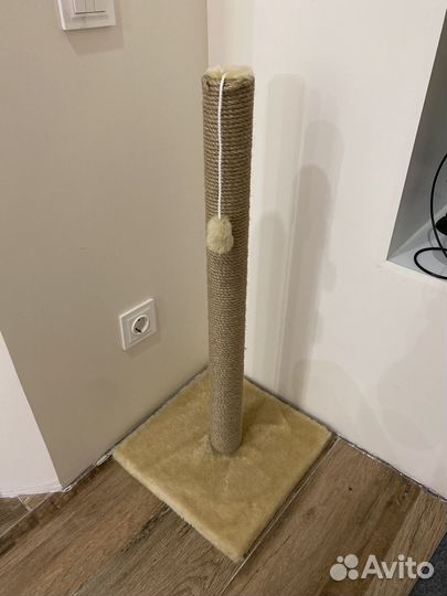 Когтеточка столбик для кошки новая