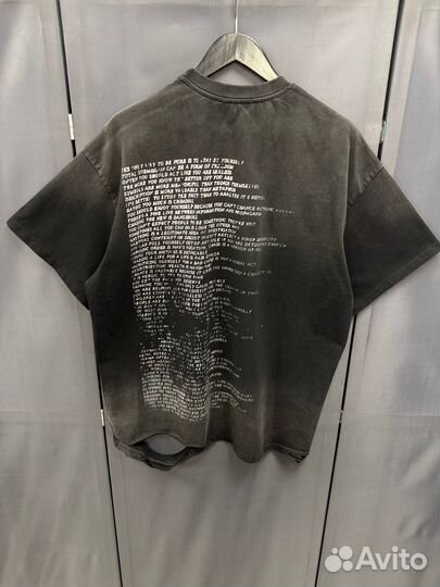 Футболка balenciaga оверсайз (тренд 2025)