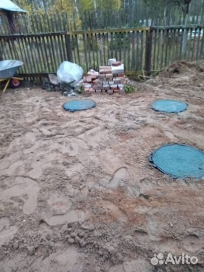 Септик из колец из жби колец