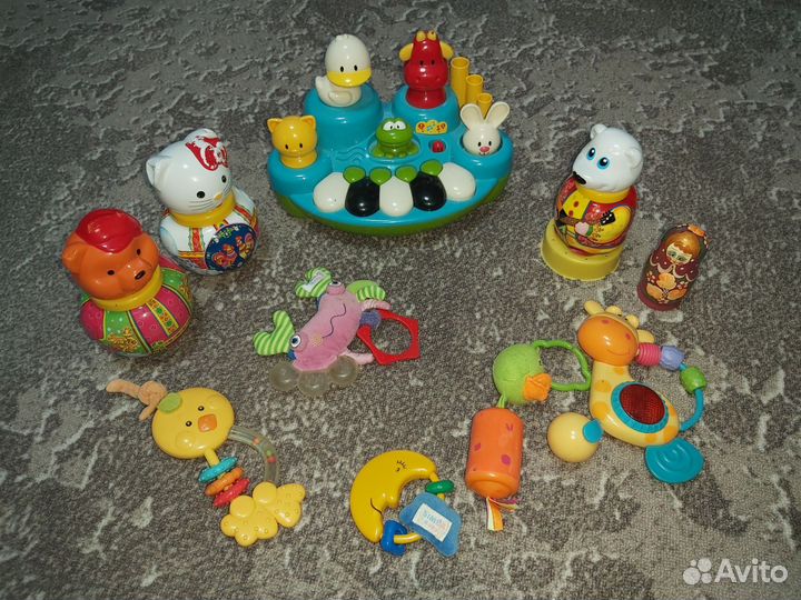 Детские игрушки пакетом отдам