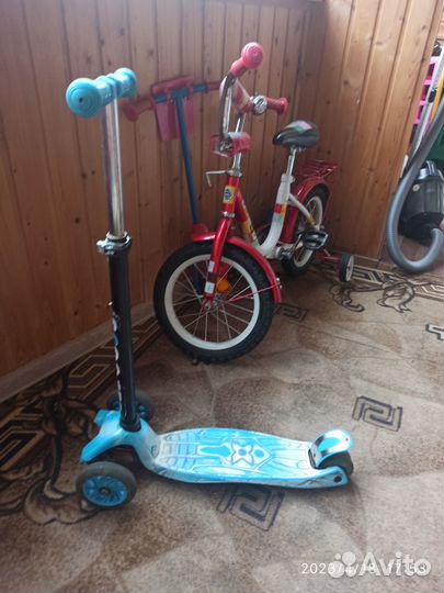 Самокат детский трехколесный