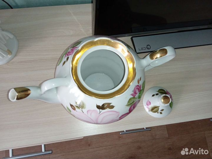 Заварочный (доливной) чайник большой