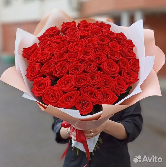 51 роза с доставкой в Кемерово