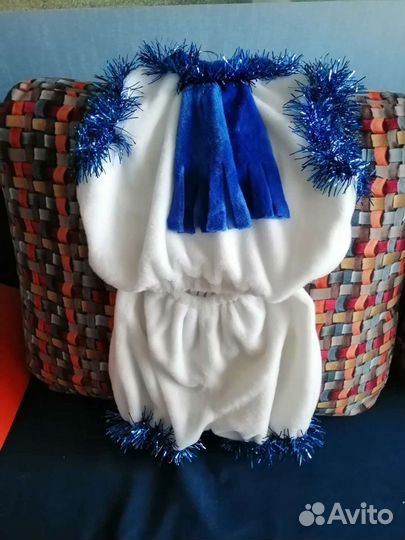 Новогодний Костюм снеговика