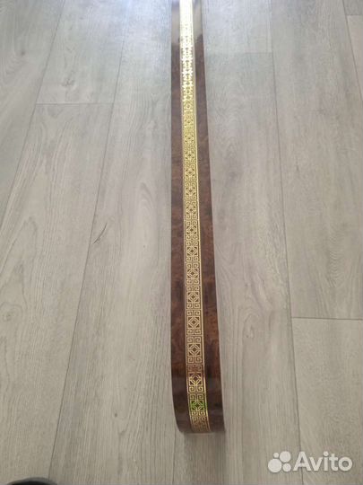 Гардина потолочная для штор с лентой декора