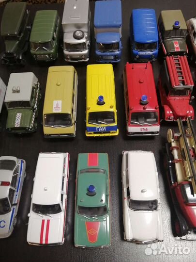 Модели серии Автомобиль на службе 1/43 анс