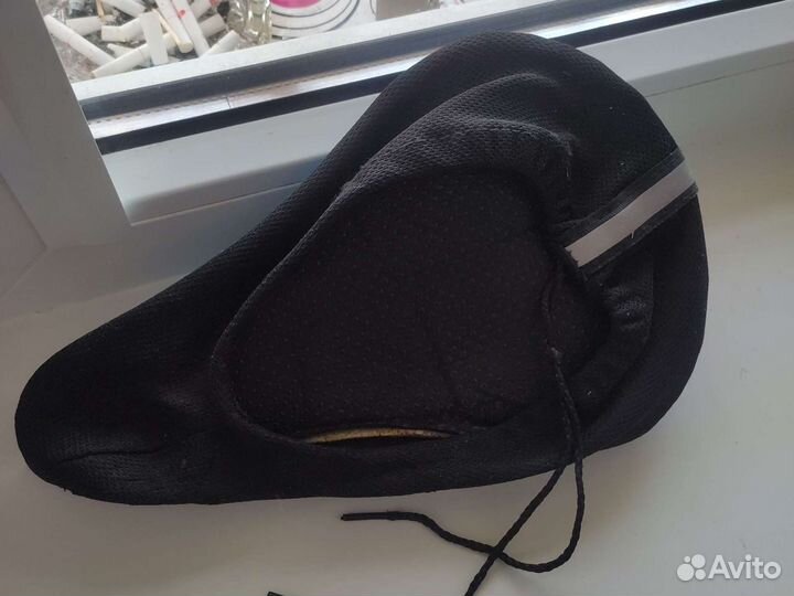 Силиконовая накладка на велосипедное седло