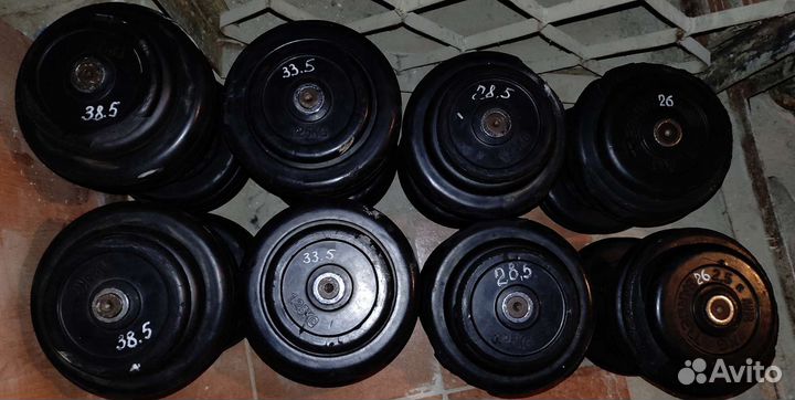Гантели MB Barbell разборные серии Профи