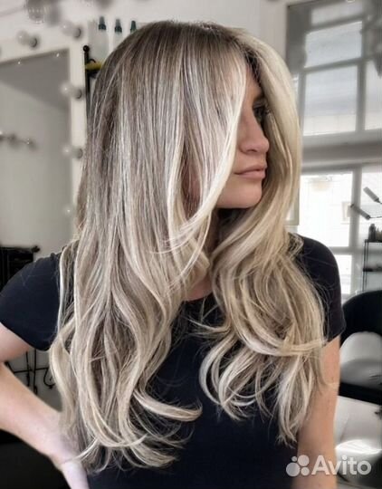 Окрашивание волос / Выход из черного