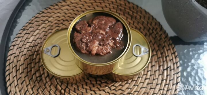 Тушенка из мяса лося