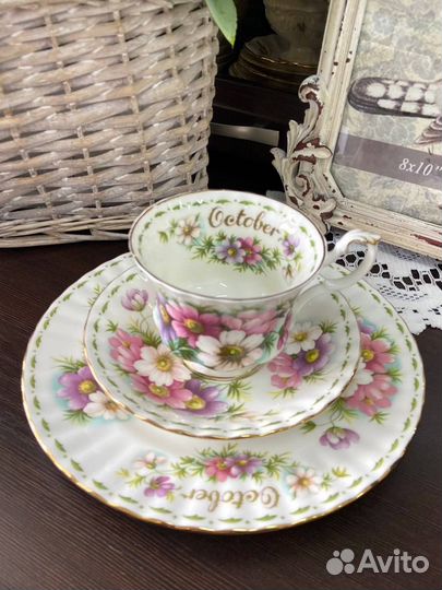 Чайное трио и чайная пара Royal Albert