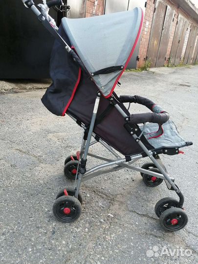 Прогулочная коляска трость бу