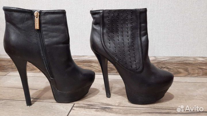 Ботильоны женские 37 размер натуральная кожа
