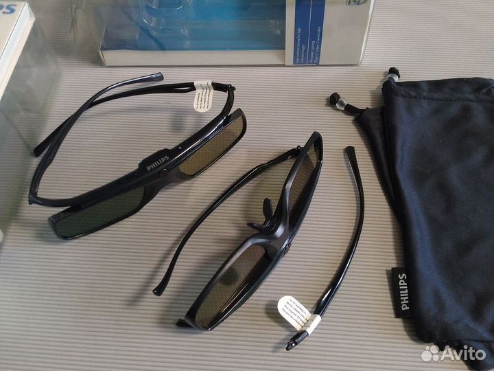 3d очки Philips PTA509 активные для телевизора 2шт