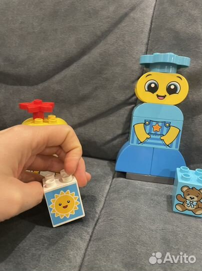 Lego duplo эмоции для малышей