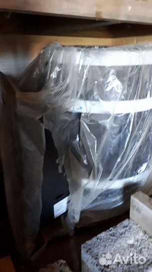 Чугунная печь для бани Термофор, бак нерж для воды