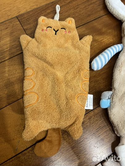 Детскте мочалки полотенца