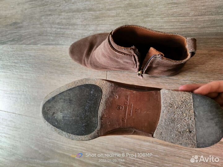 Massimo dutti ботинки женские