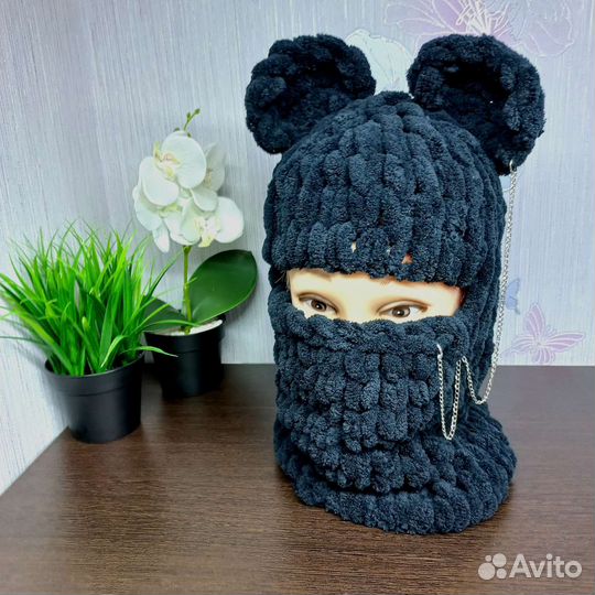 Балаклава плюшевая