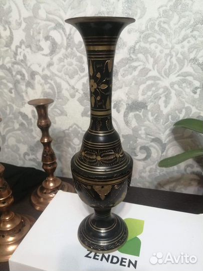 Ваза и подсвечники индия