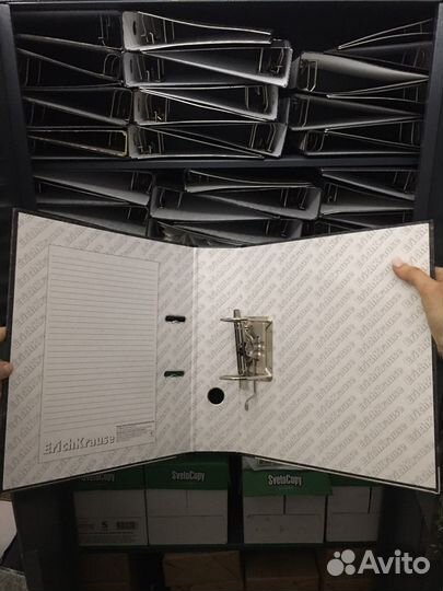 Канцелярские папки-регистраторы