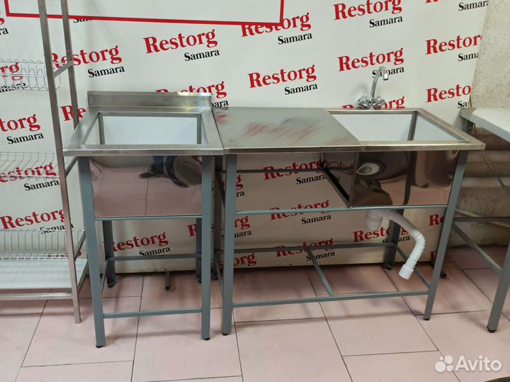 Ванна моечная из нержавейки 1-2-3-4х секционные