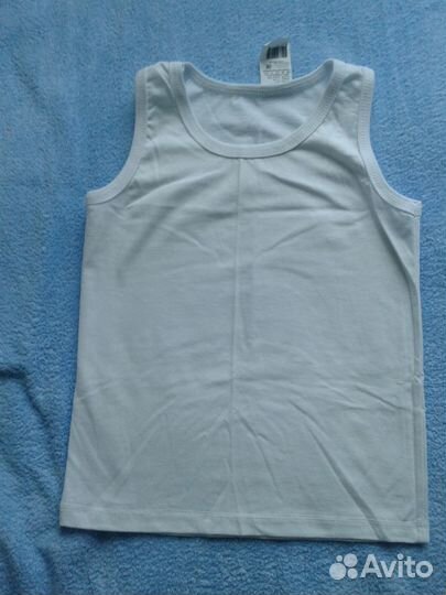Новые рубашка, майка. На рост 128